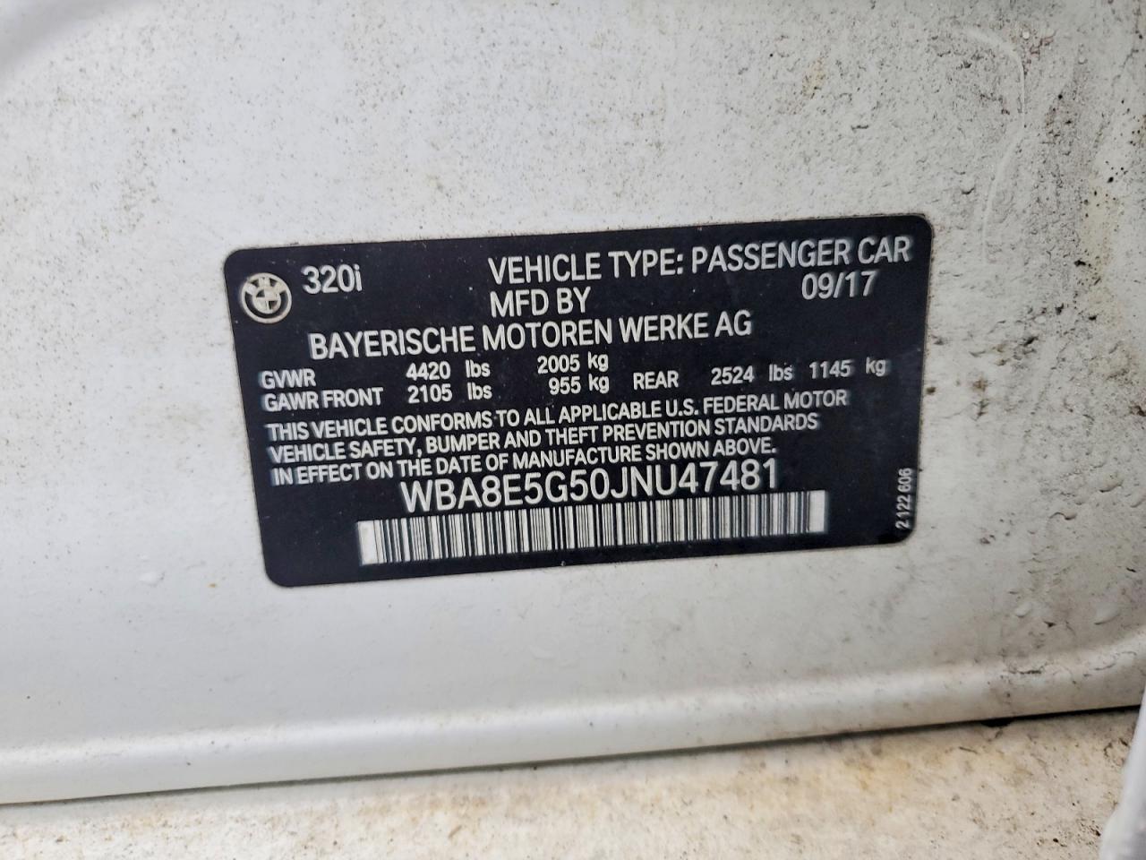 2018 BMW 320 XI photo 12