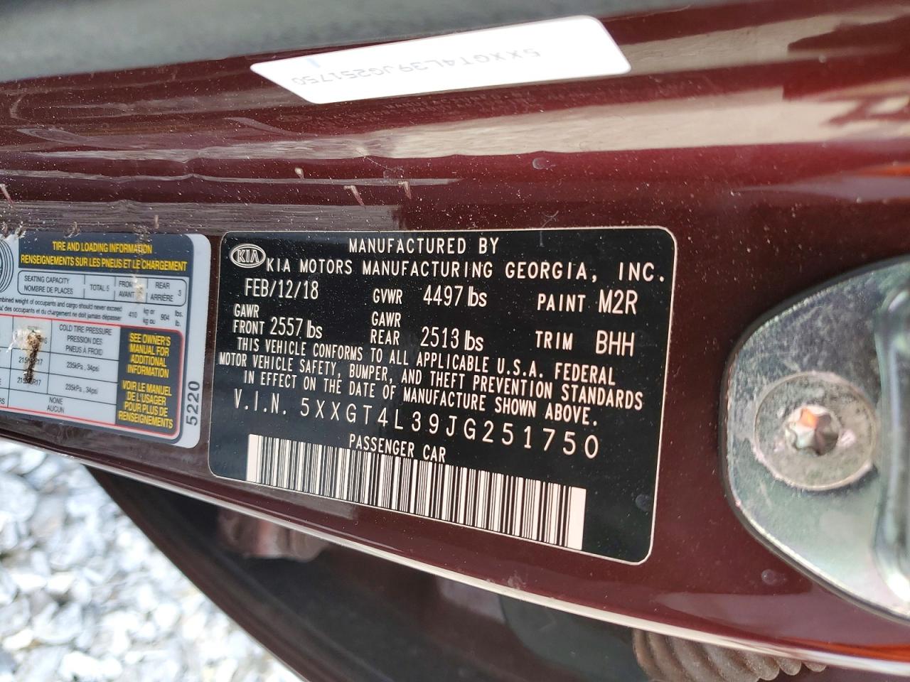 2018 KIA OPTIMA LX photo 12