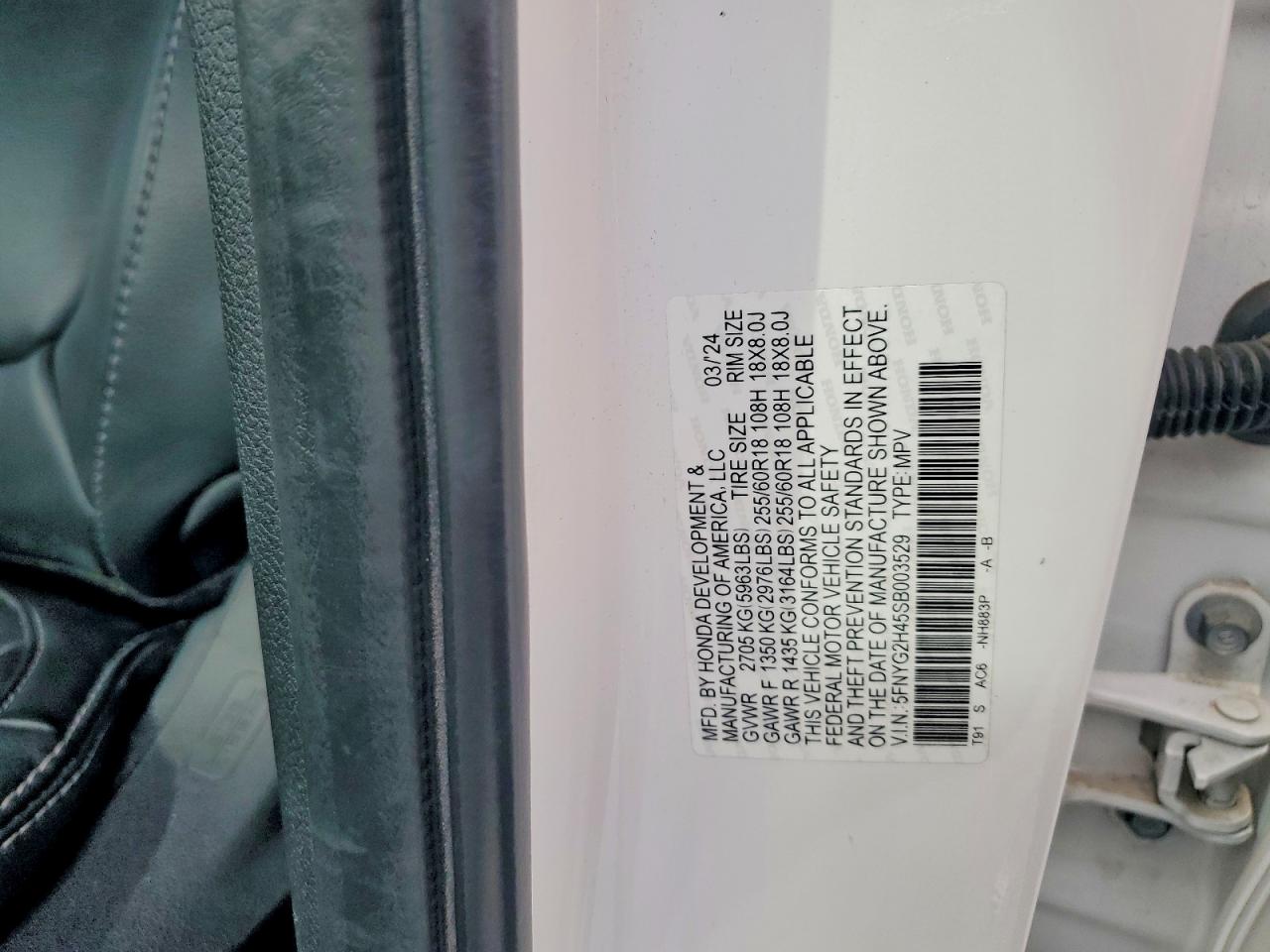 2025 HONDA PILOT EXL photo 25