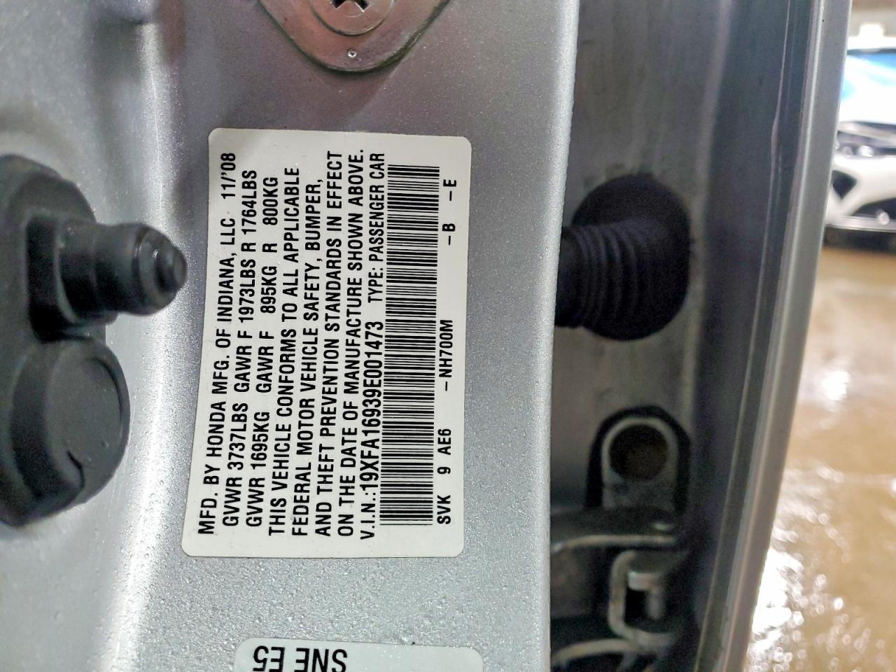 2009 HONDA CIVIC EXL photo 23