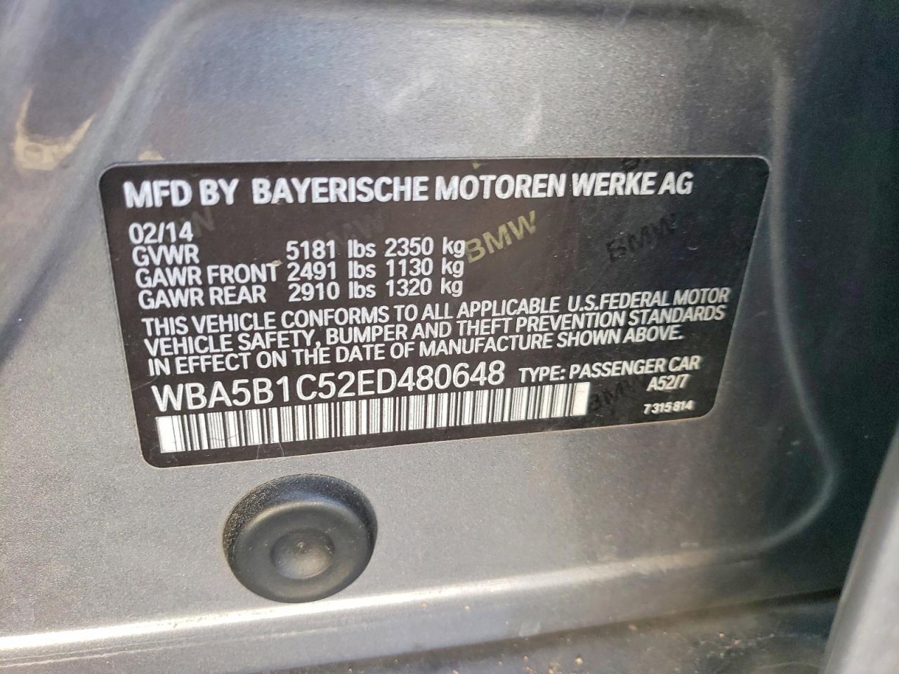 2014 BMW 535 I photo 23