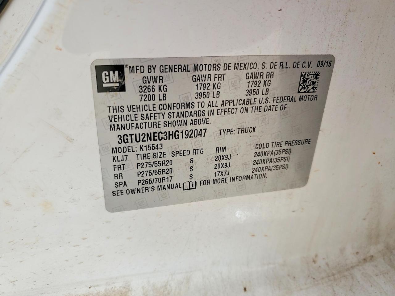 2017 GMC SIERRA K1500 SLT photo 12