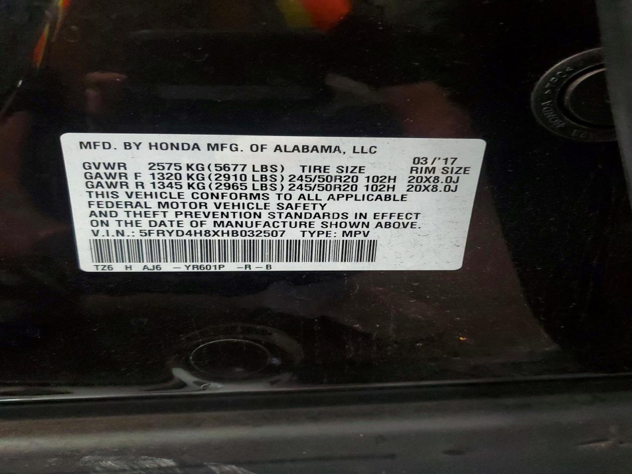 2017 ACURA MDX ADVANCE photo 37