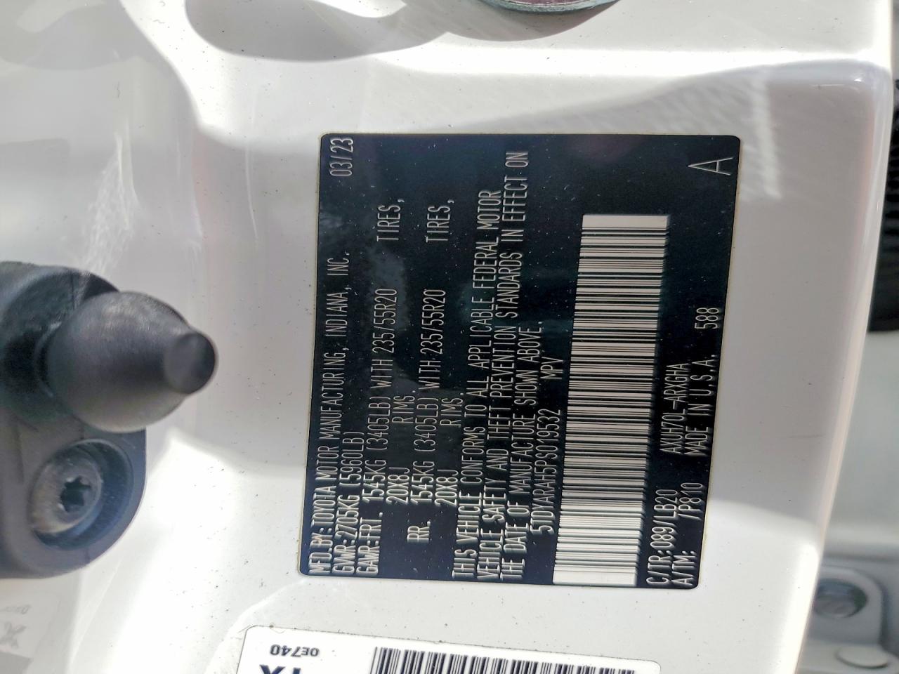 2023 TOYOTA HIGHLANDER HYBRID LIMITED photo 25