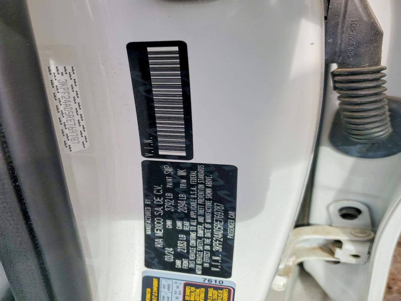 2024 KIA FORTE LXS photo 25