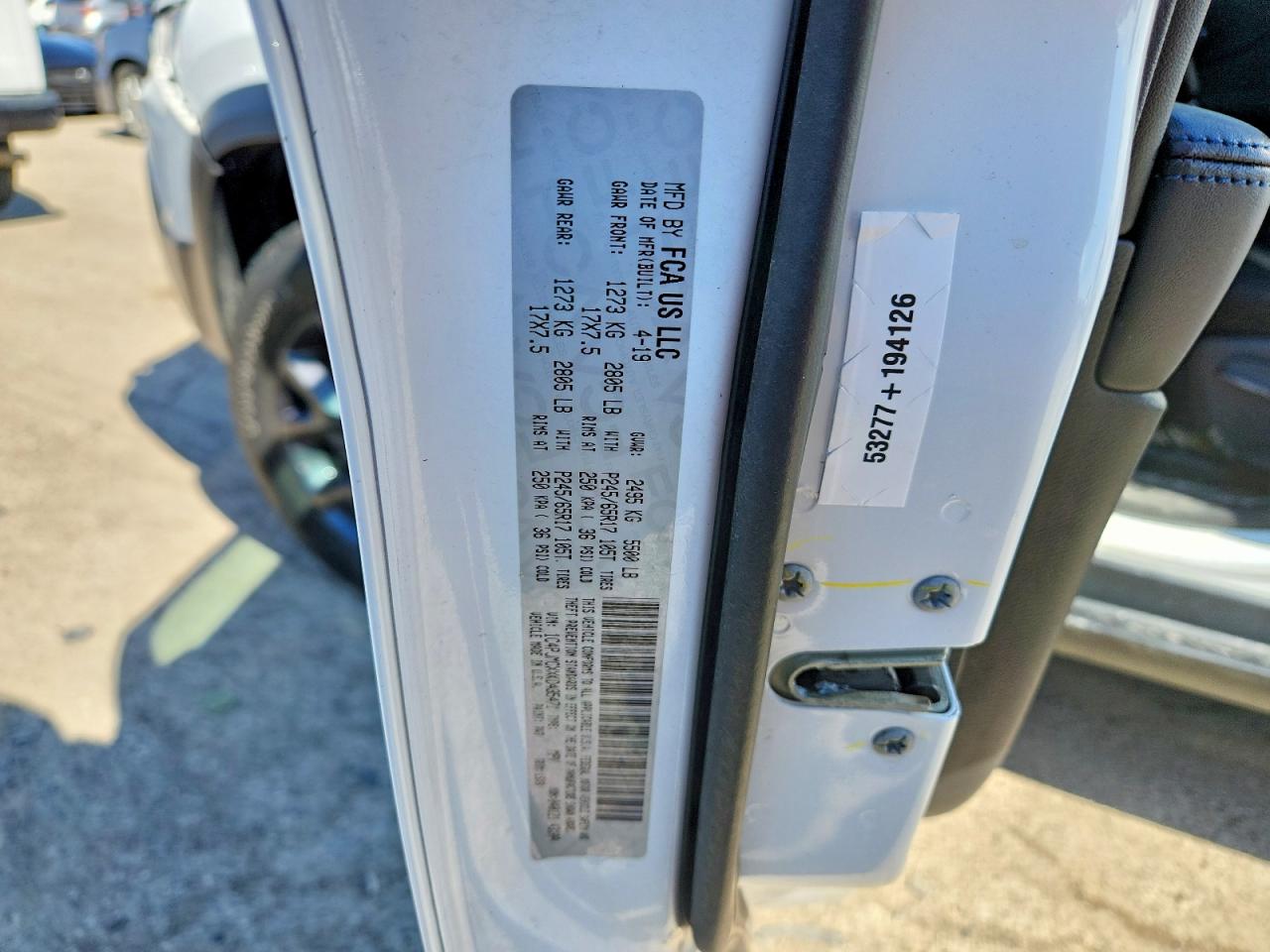 2019 JEEP CHEROKEE LATITUDE photo 49