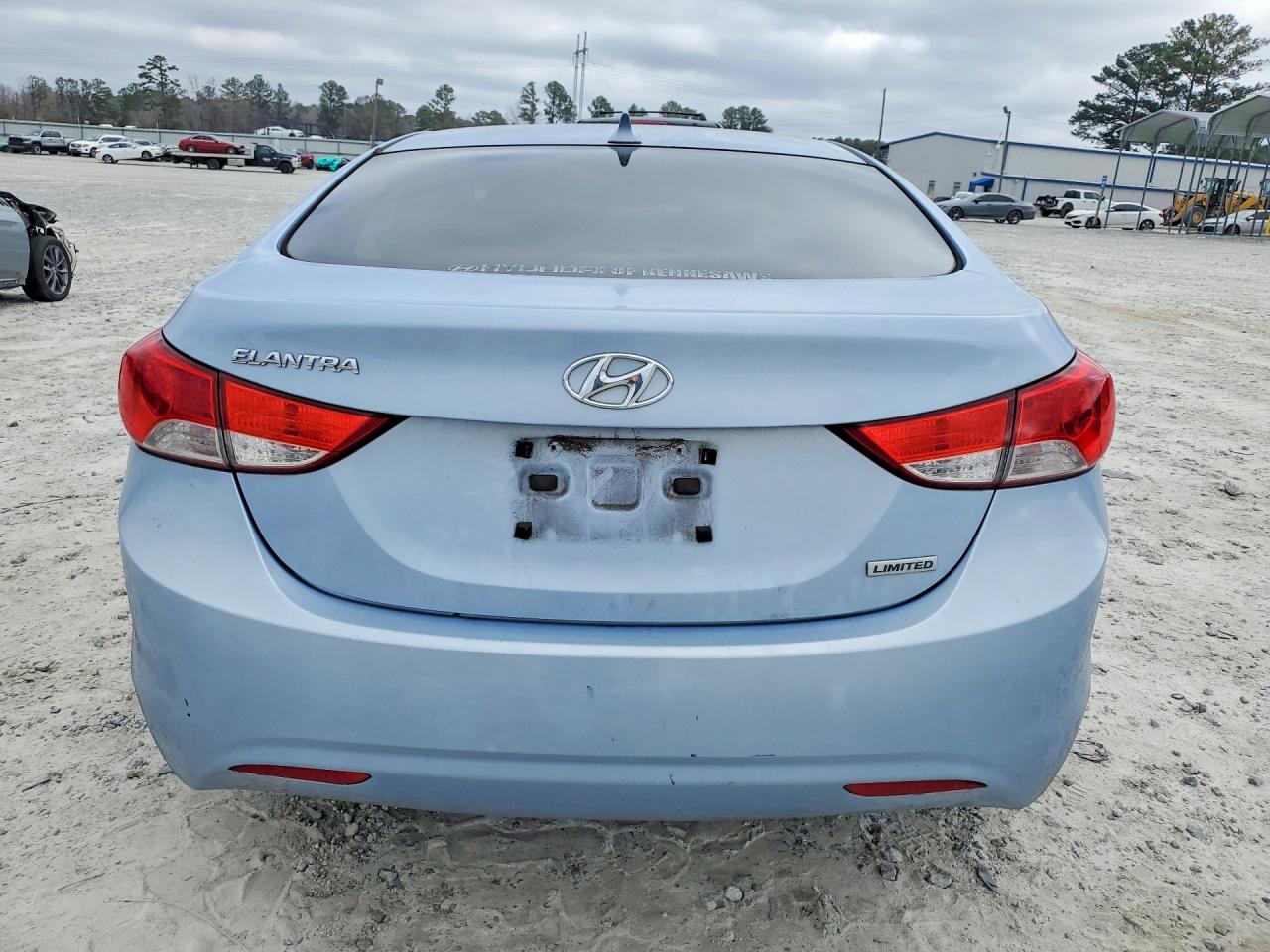2012 HYUNDAI ELANTRA LIMITED photo 6