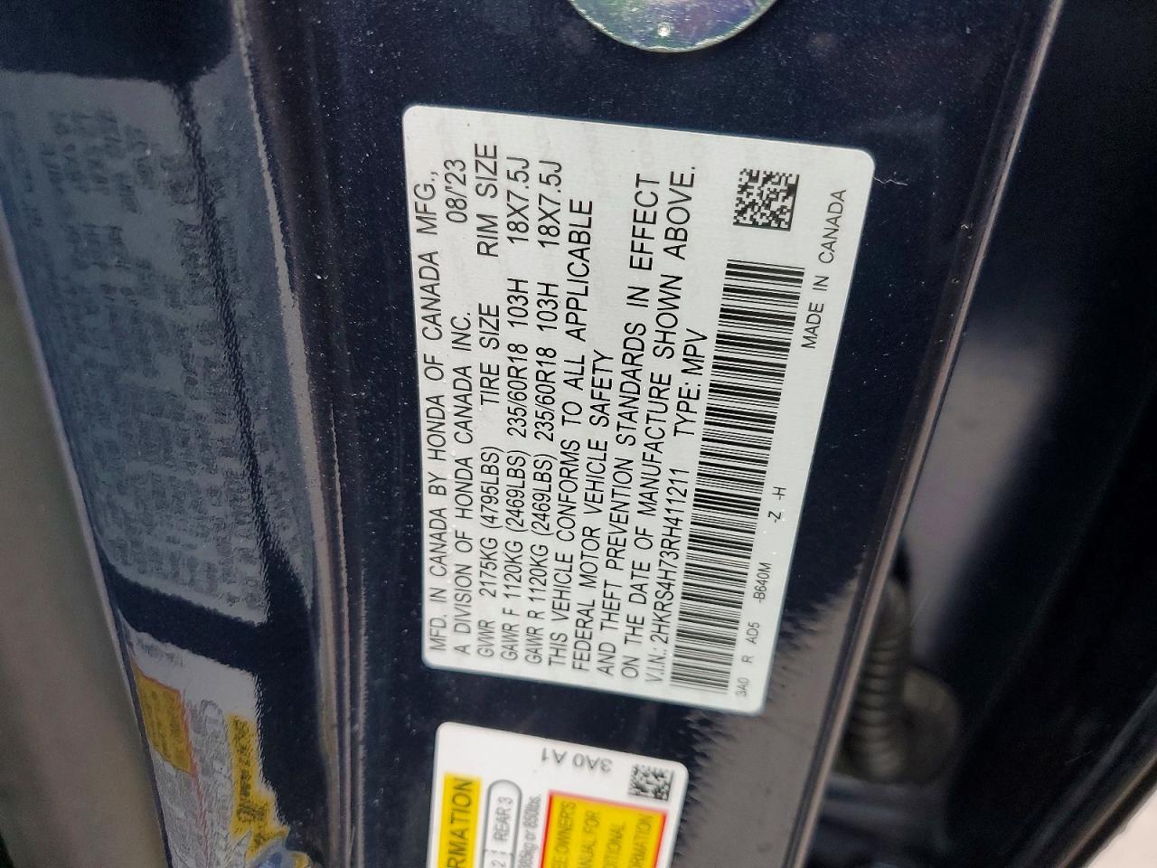 2024 HONDA CR-V EXL photo 25
