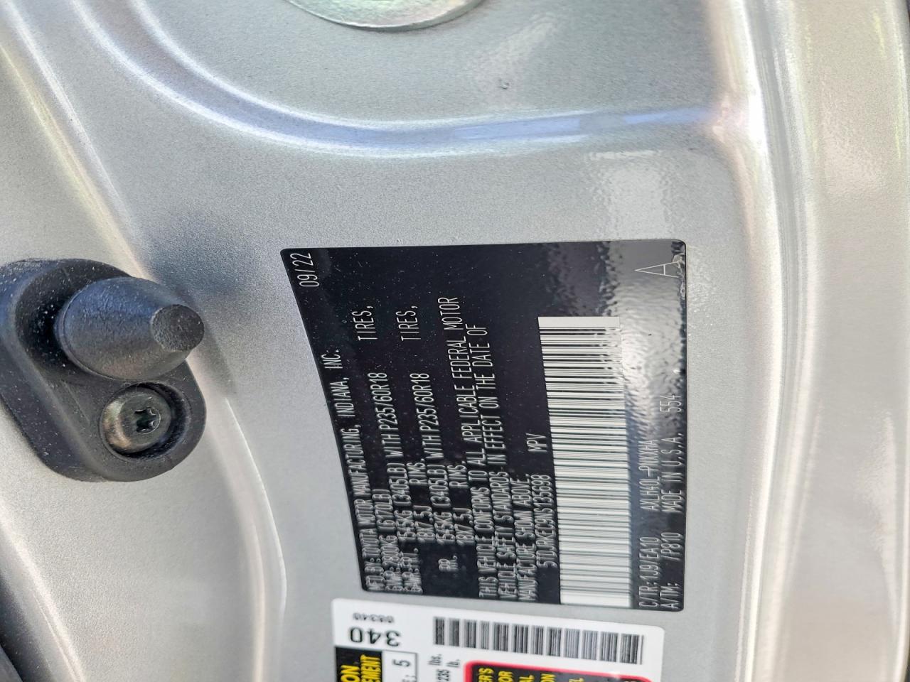 2022 TOYOTA SIENNA XLE 7-PASSENGER photo 13
