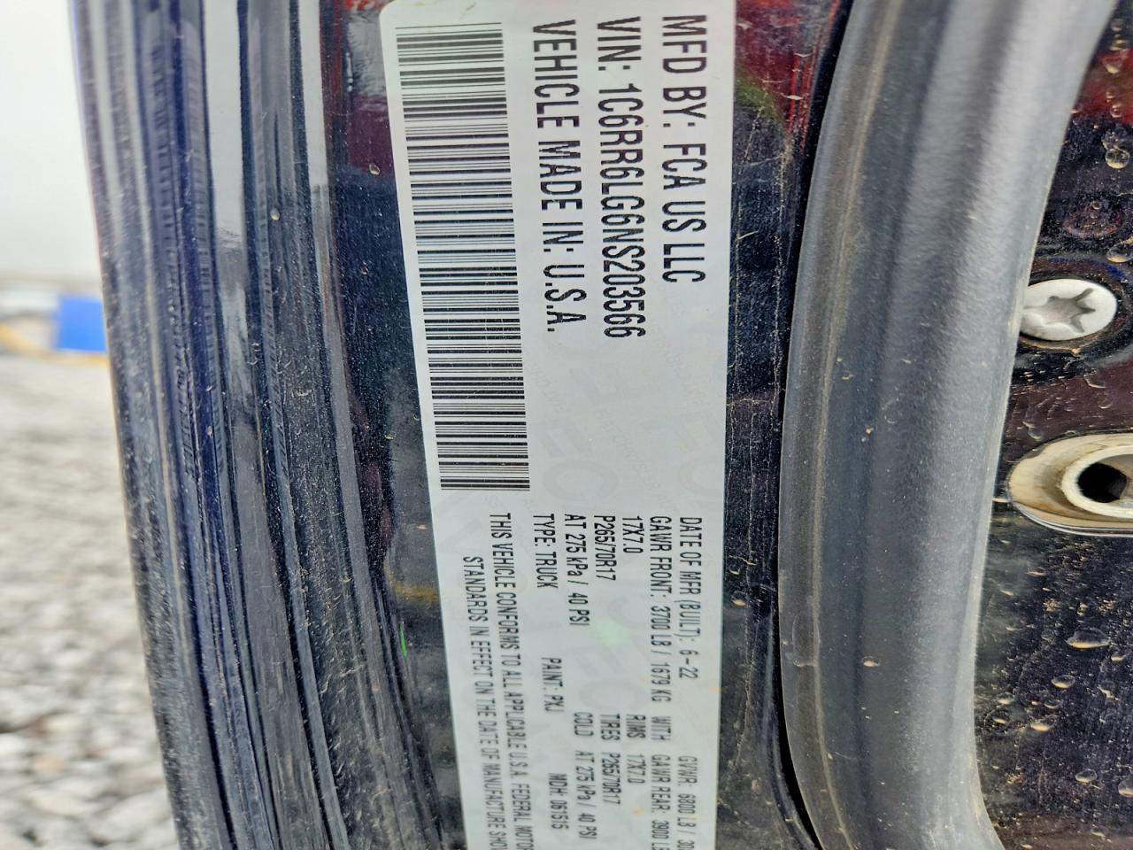 2022 RAM 1500 CLASSIC SLT photo 34