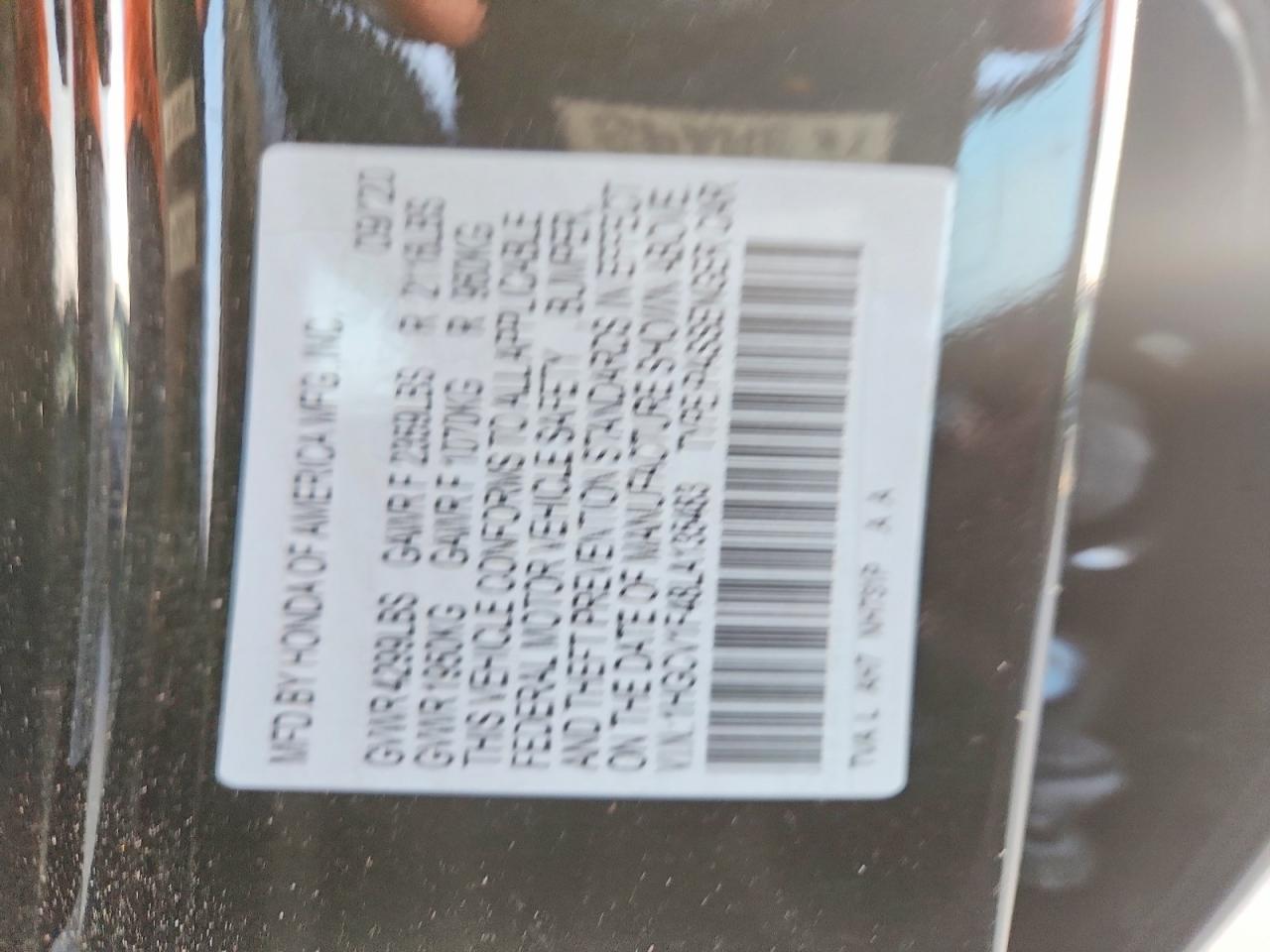 2020 HONDA ACCORD EX photo 34