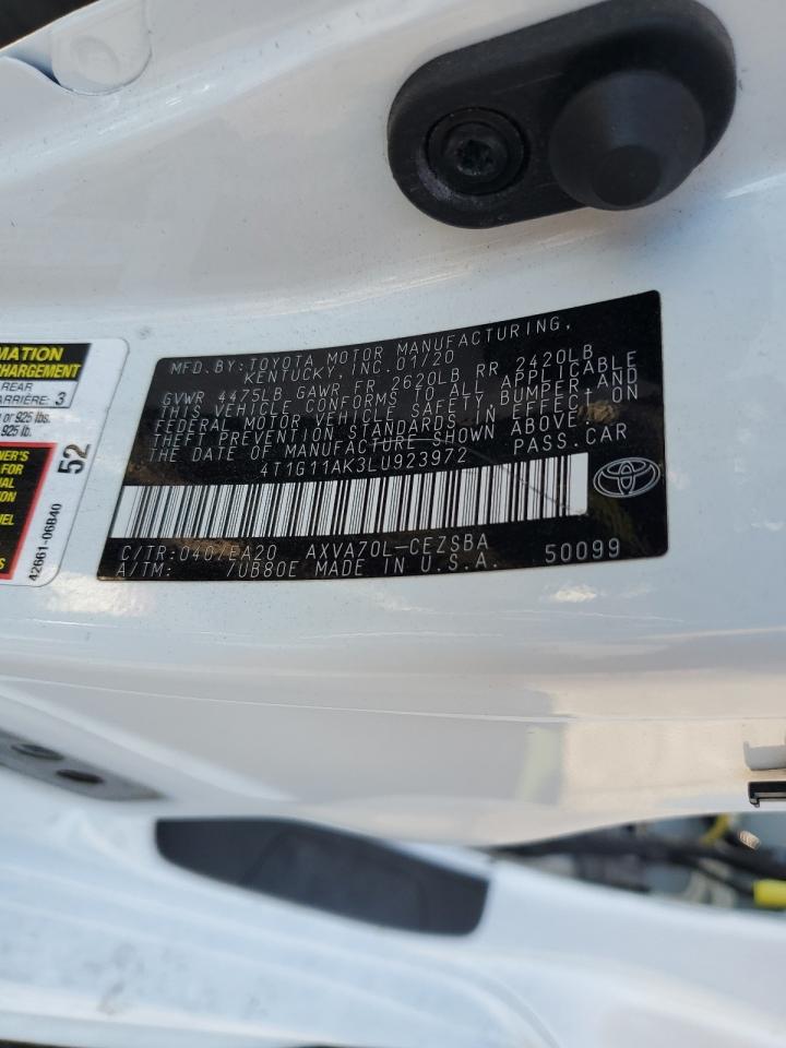 2020 TOYOTA CAMRY SE photo 23