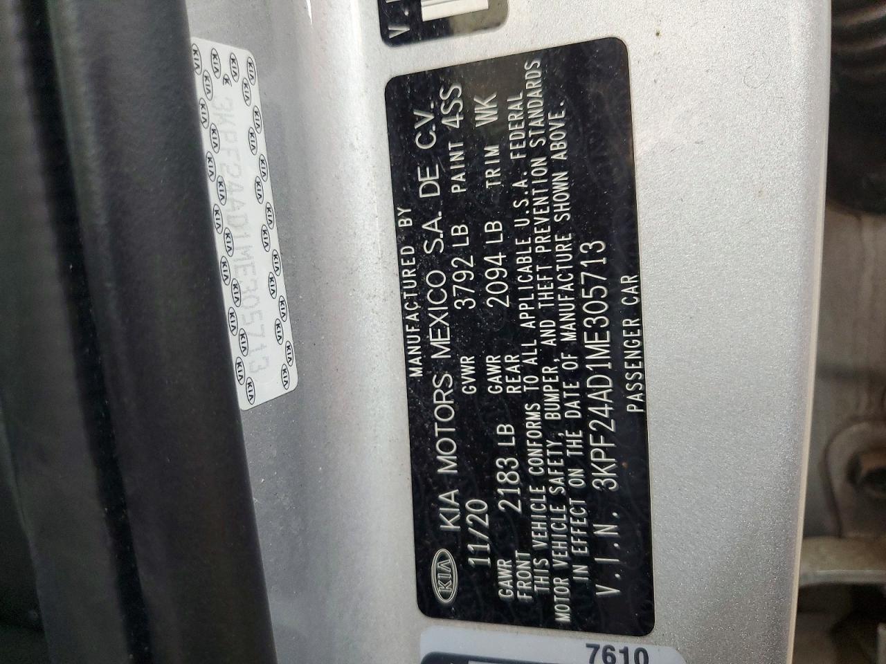 2021 KIA FORTE LXS photo 34