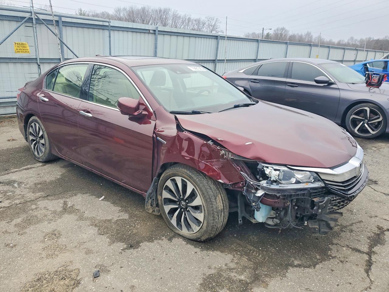 2017 HONDA ACCORD HYBRID EXL photo 4