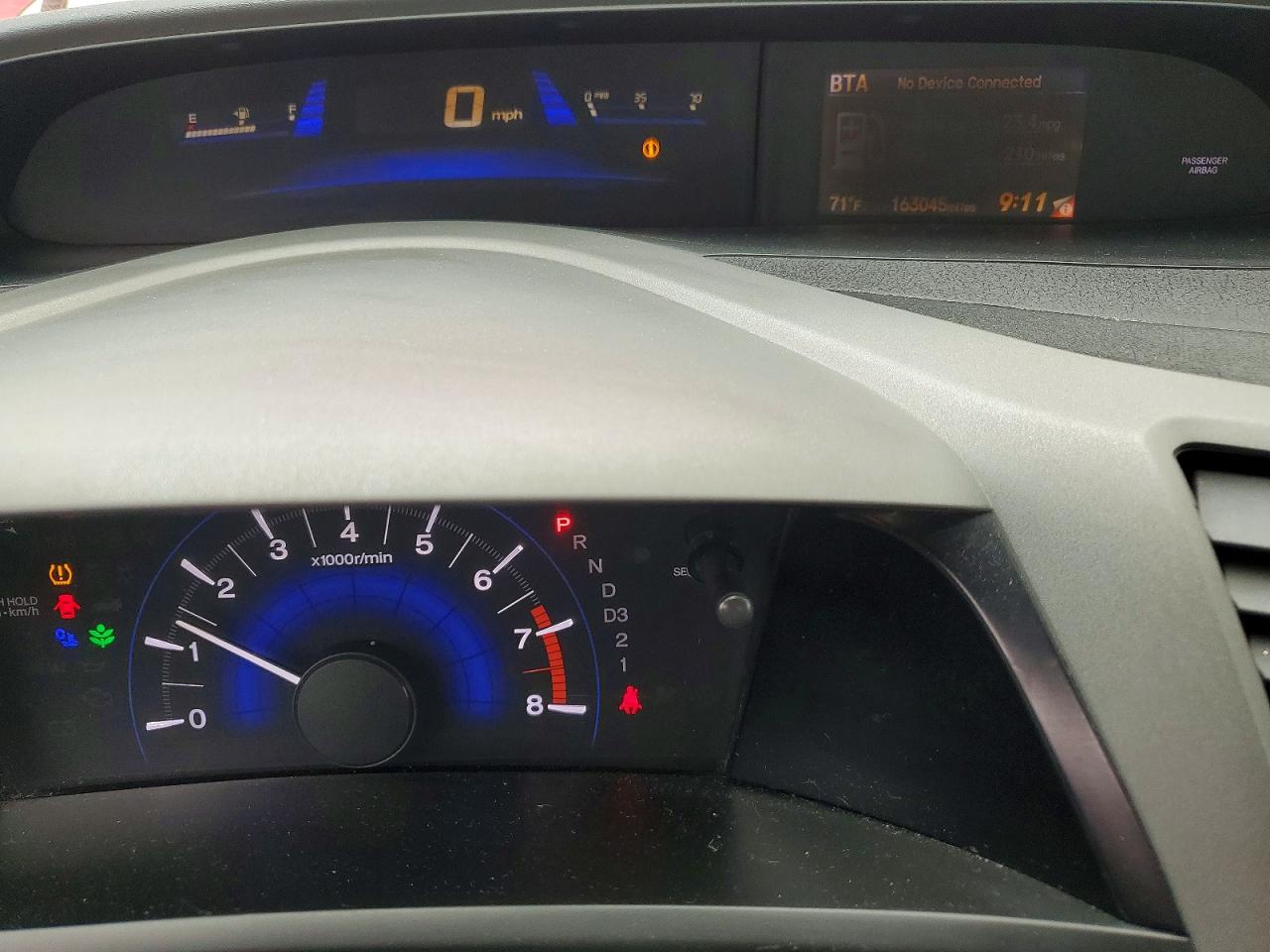 2012 HONDA CIVIC EX photo 9