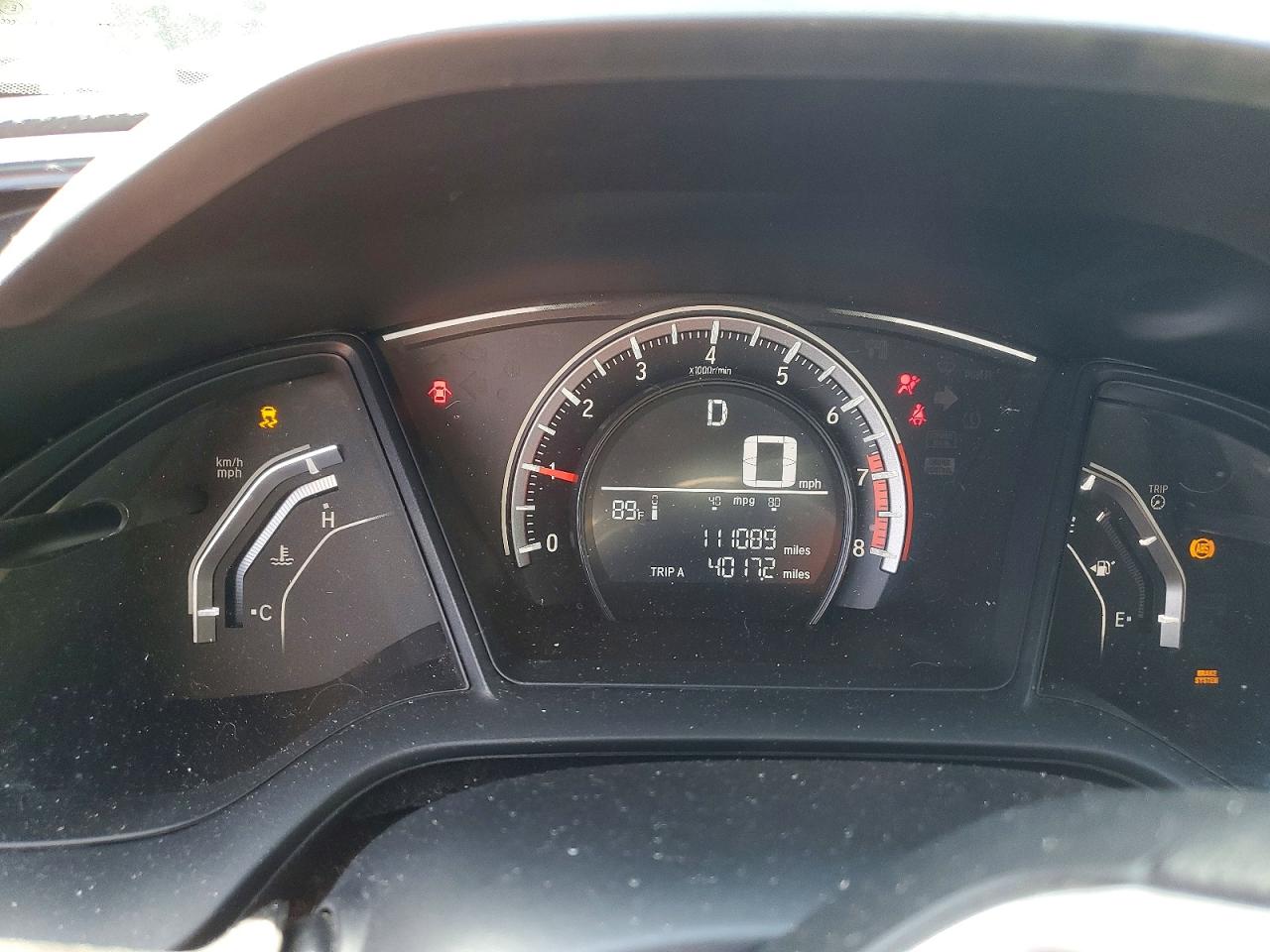 2016 HONDA CIVIC LX photo 9