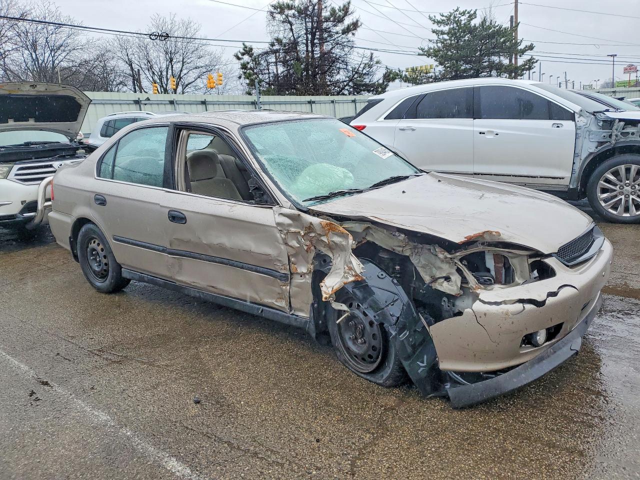 2000 HONDA CIVIC LX photo 4