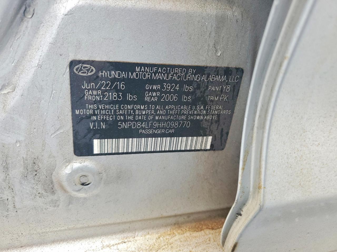 2017 HYUNDAI ELANTRA SE photo 23