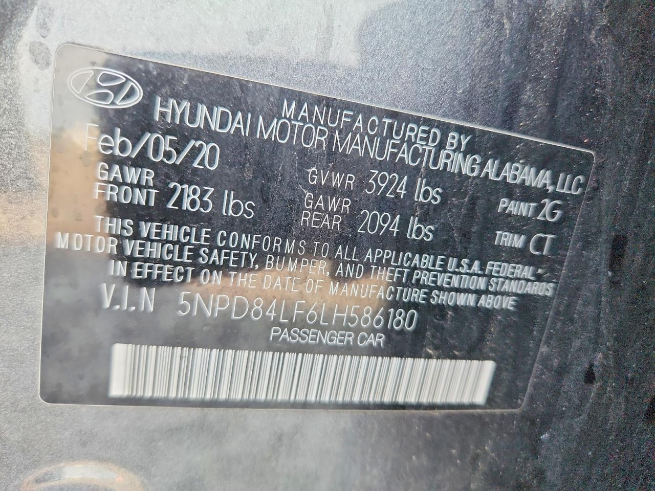 2020 HYUNDAI ELANTRA SEL photo 23