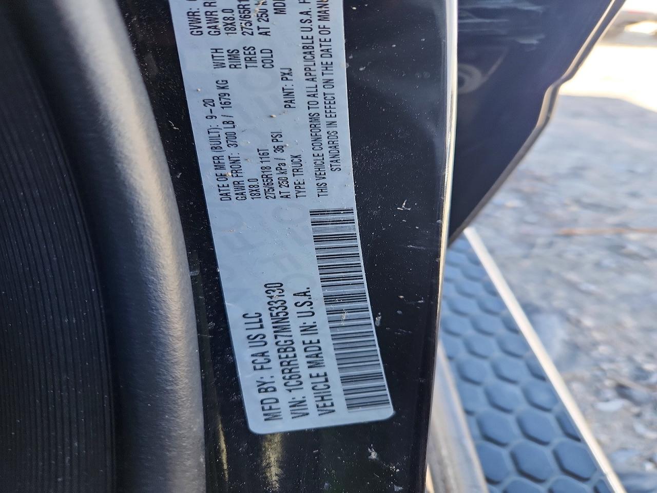 2021 RAM 1500 BIG HORN photo 23