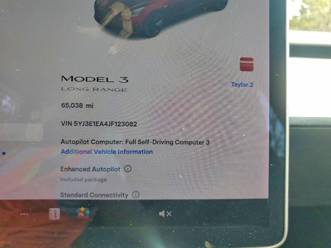 2018 TESLA MODEL 3 photo 9
