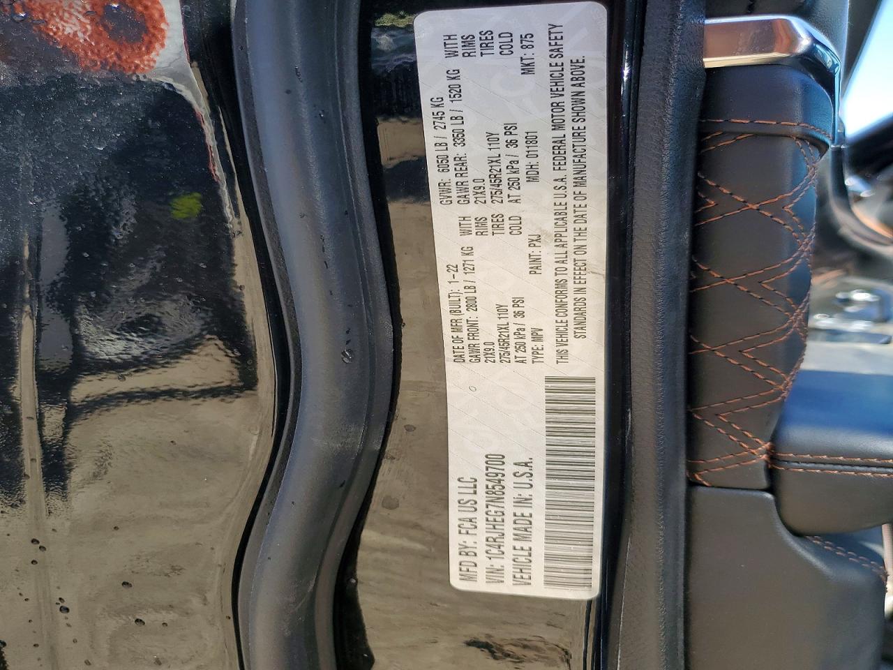 2022 JEEP GRAND CHEROKEE SUMMIT photo 13