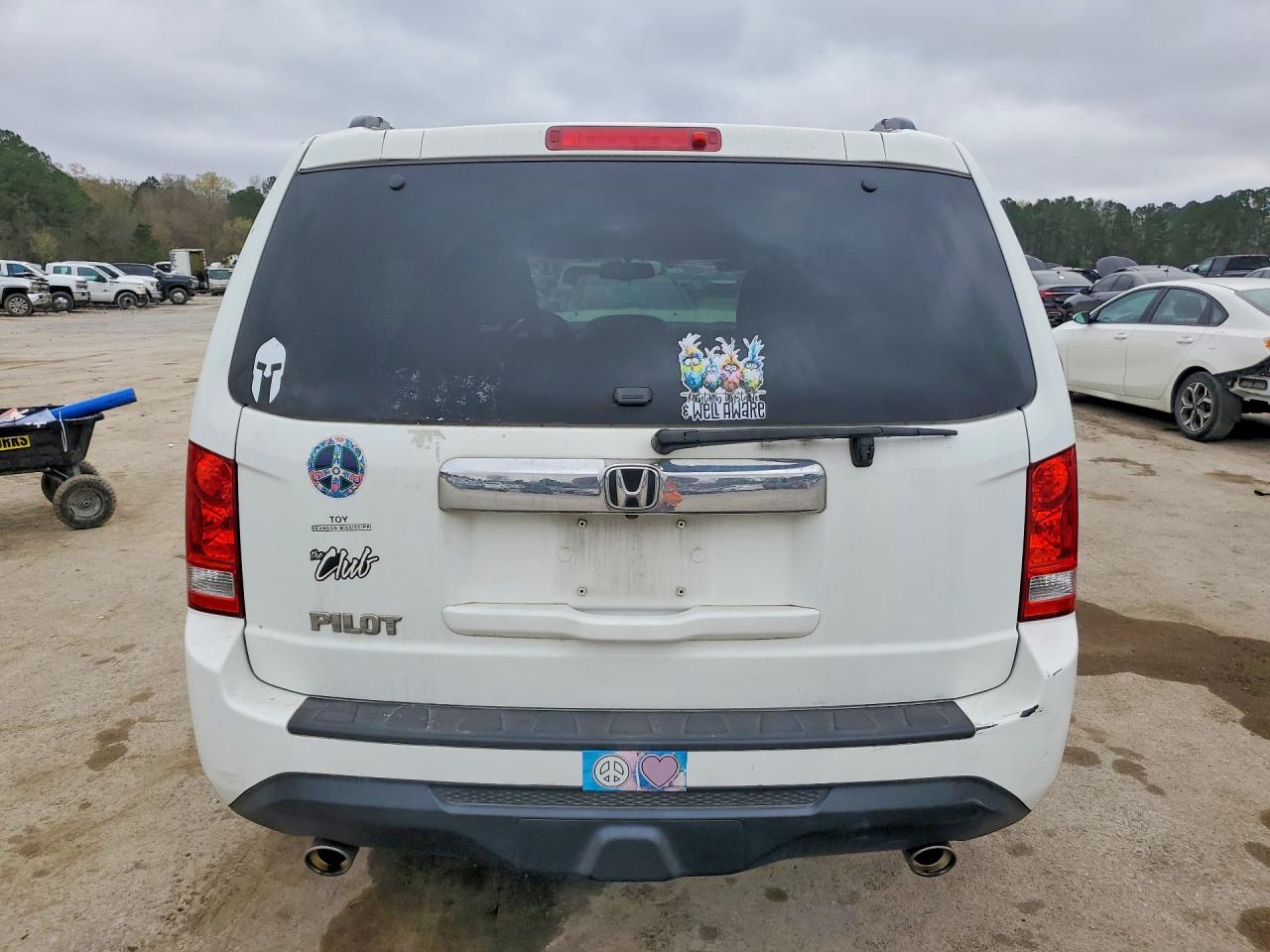 2012 HONDA PILOT EXL photo 11