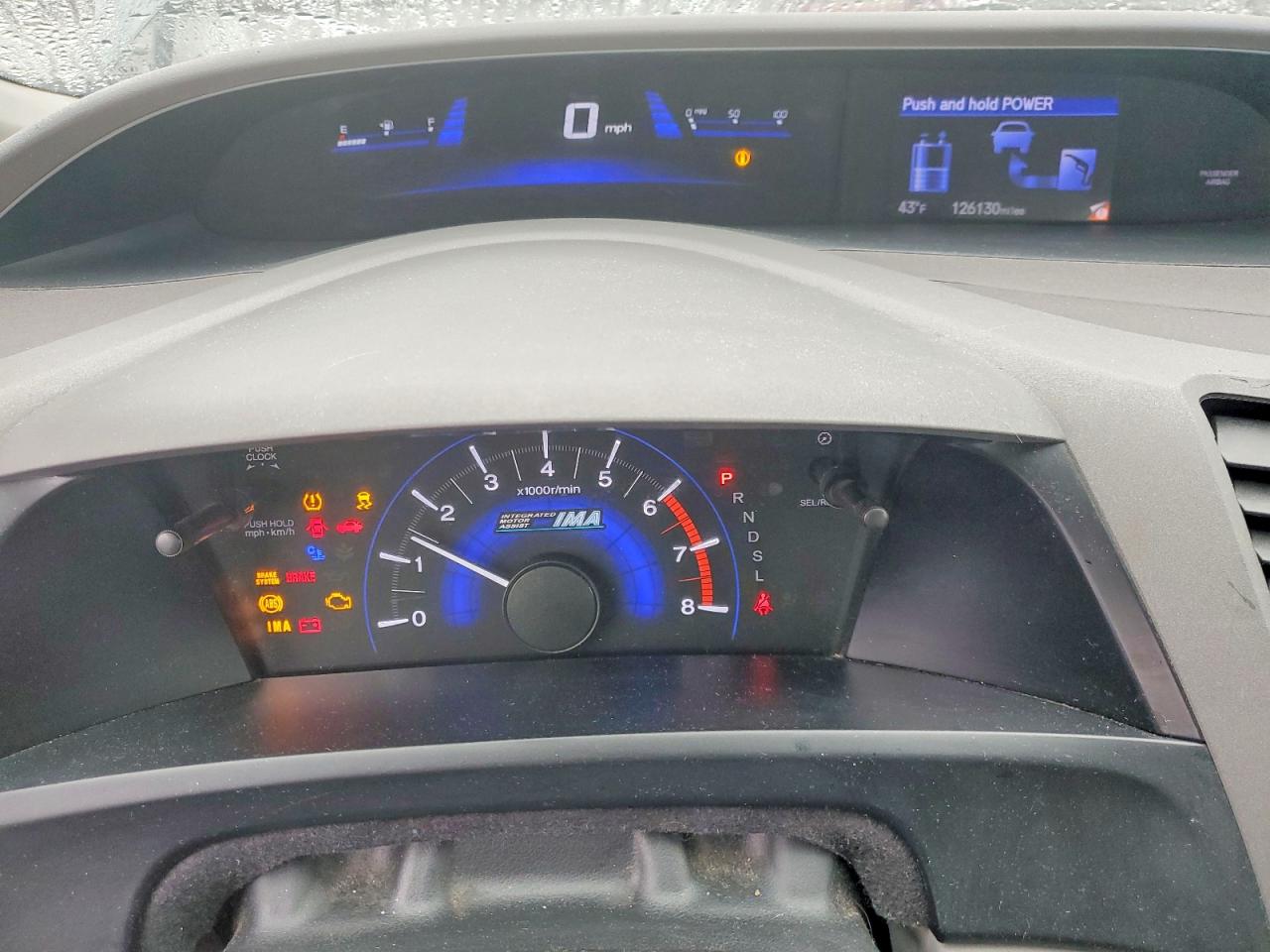 2012 HONDA CIVIC HYBRID photo 9