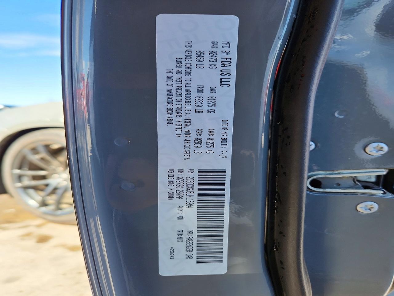 2018 DODGE CHARGER R photo 12