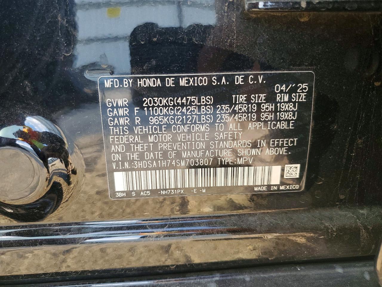 2025 ACURA ADX A-SPEC ADVANCE photo 23