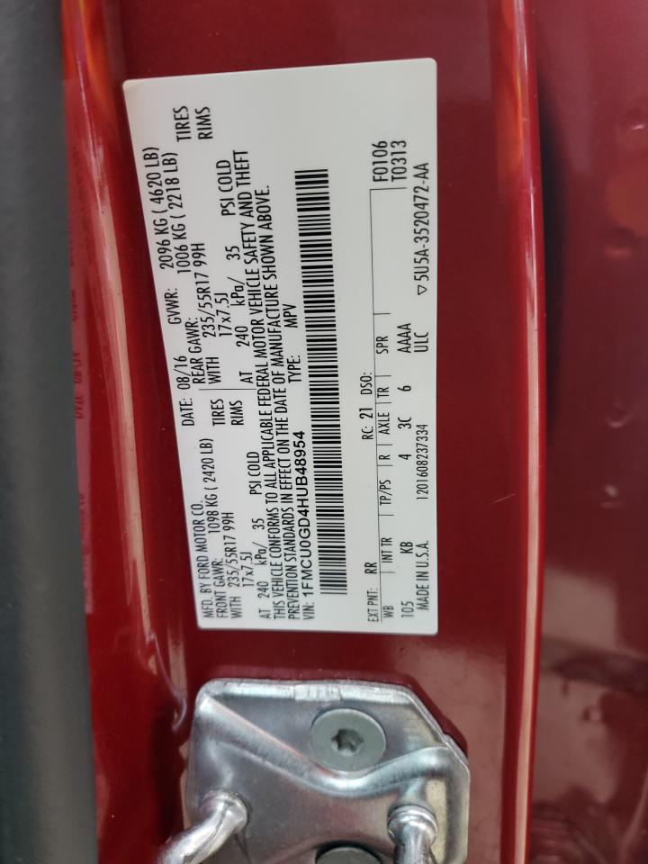 2017 FORD ESCAPE SE photo 25