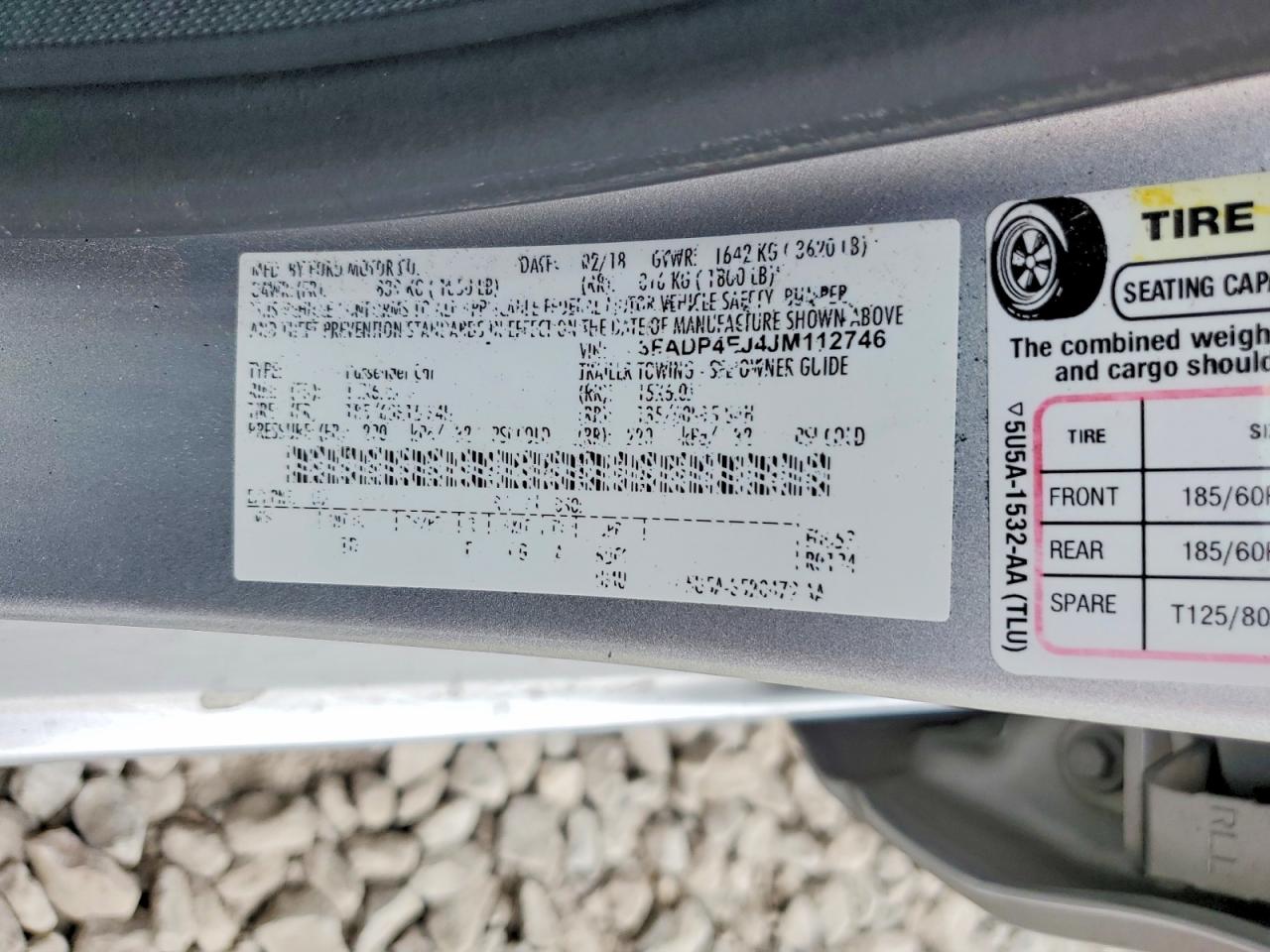 2018 FORD FIESTA SE photo 12