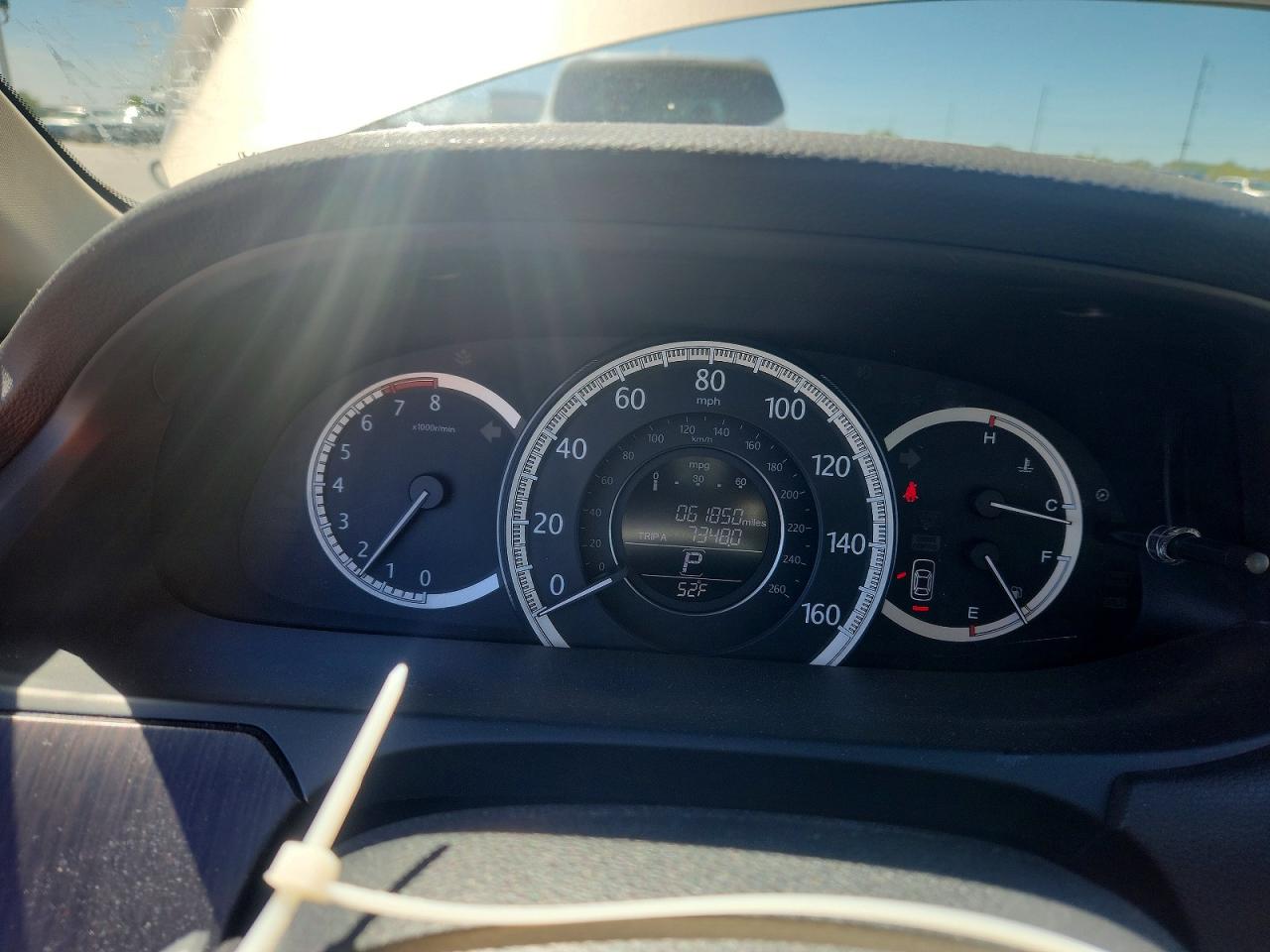 2013 HONDA ACCORD EX photo 17