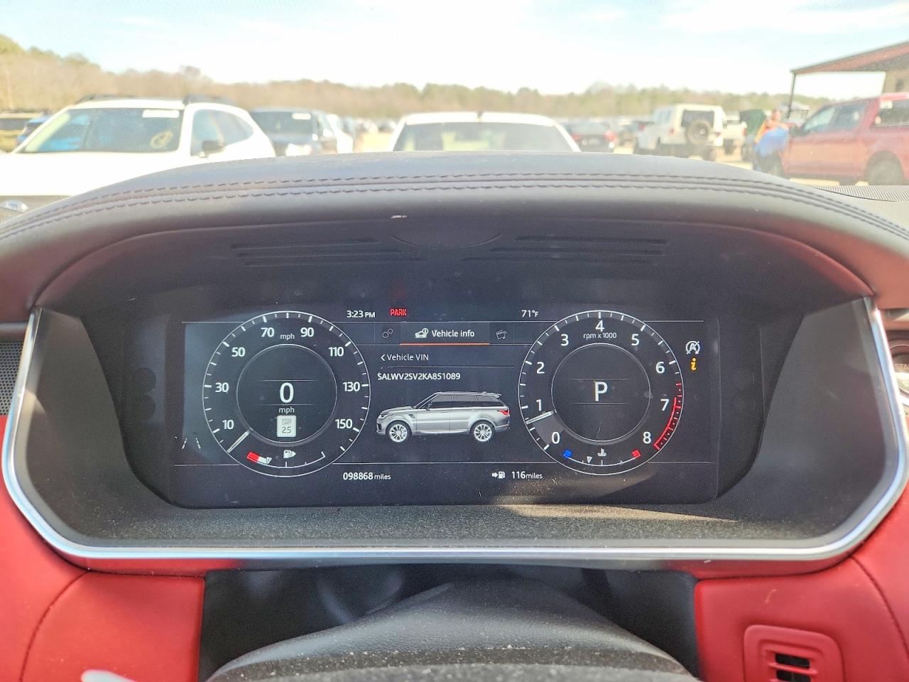 2019 LAND ROVER RANGE ROVER SPORT HSE DYNAMIC photo 9