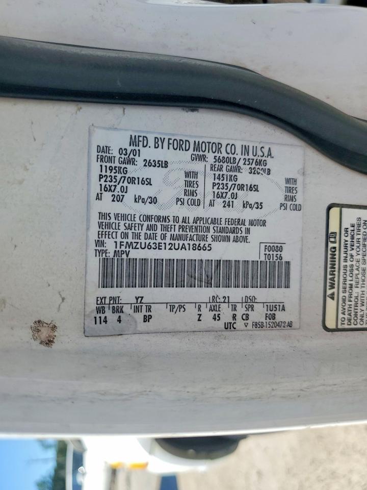 2002 FORD EXPLORER XLT photo 13