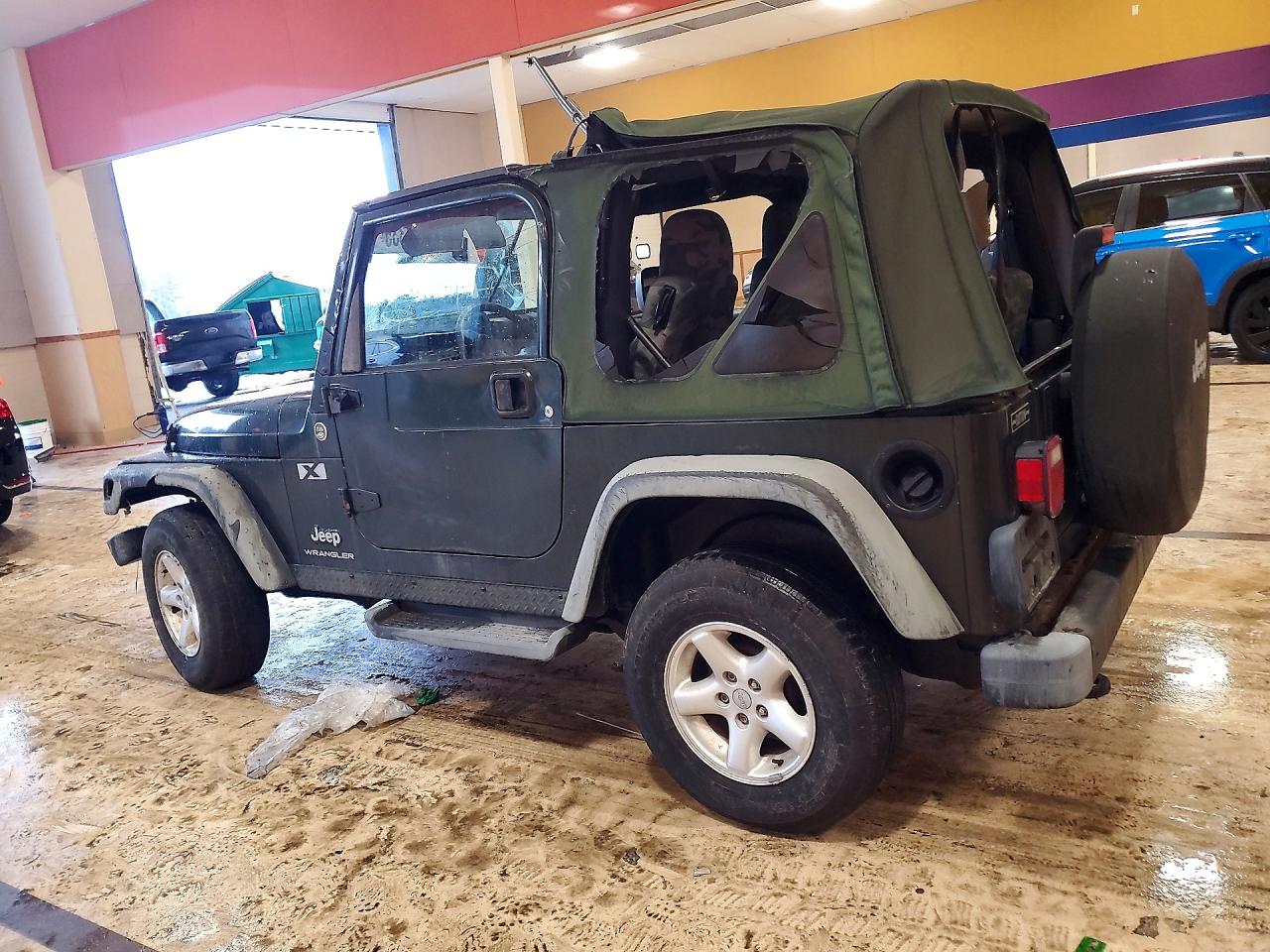 2005 JEEP WRANGLER X photo 2