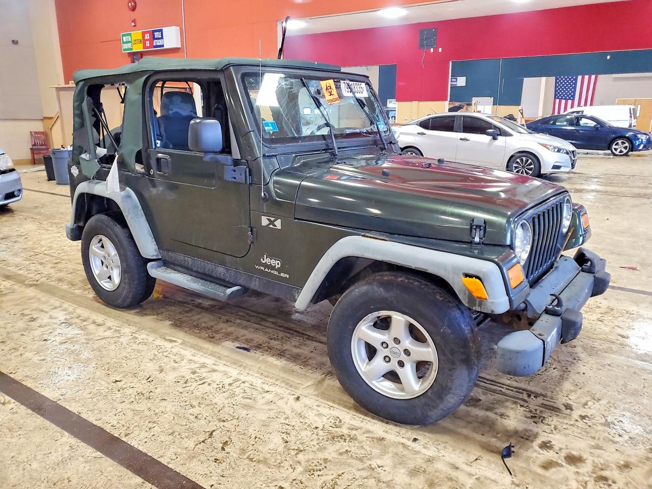 2005 JEEP WRANGLER X photo 4
