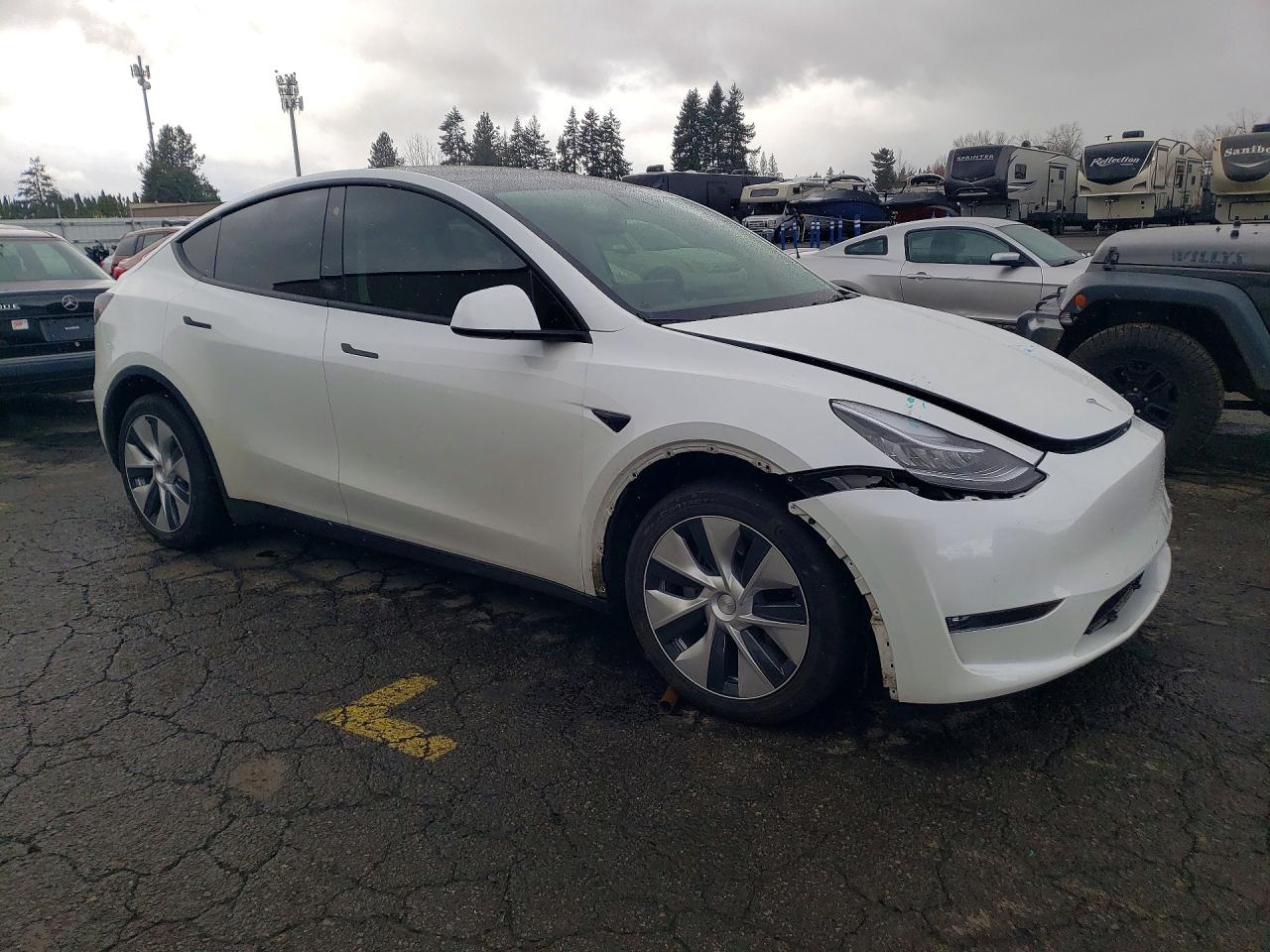 2021 TESLA MODEL Y photo 4