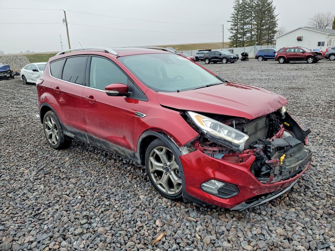 2017 FORD ESCAPE TITANIUM photo 4