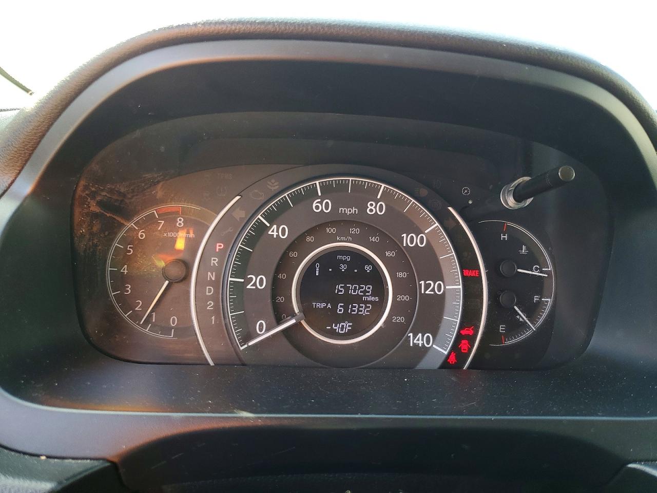 2012 HONDA CR-V EXL photo 9