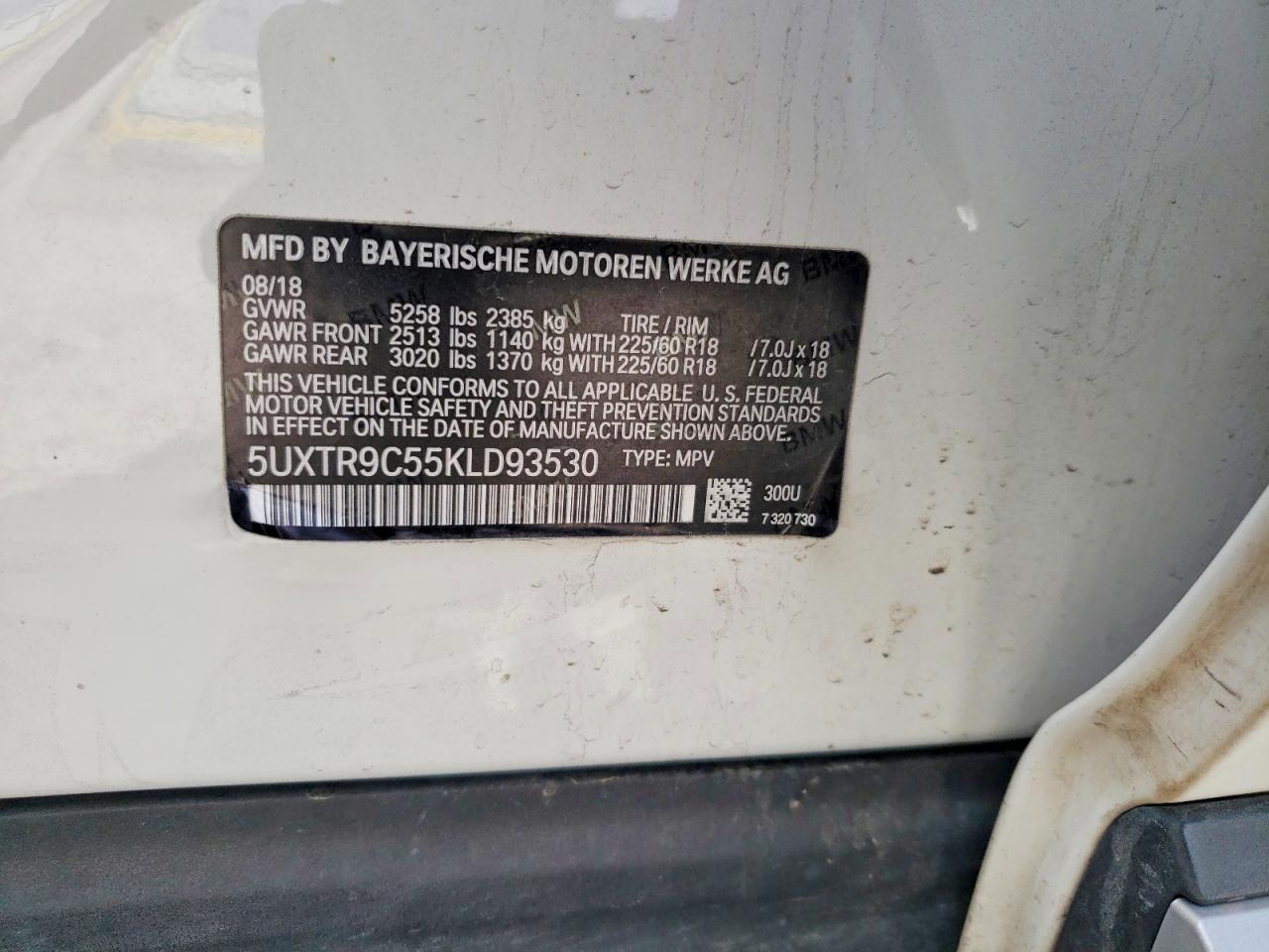 2019 BMW X3 XDRIVE30I photo 25