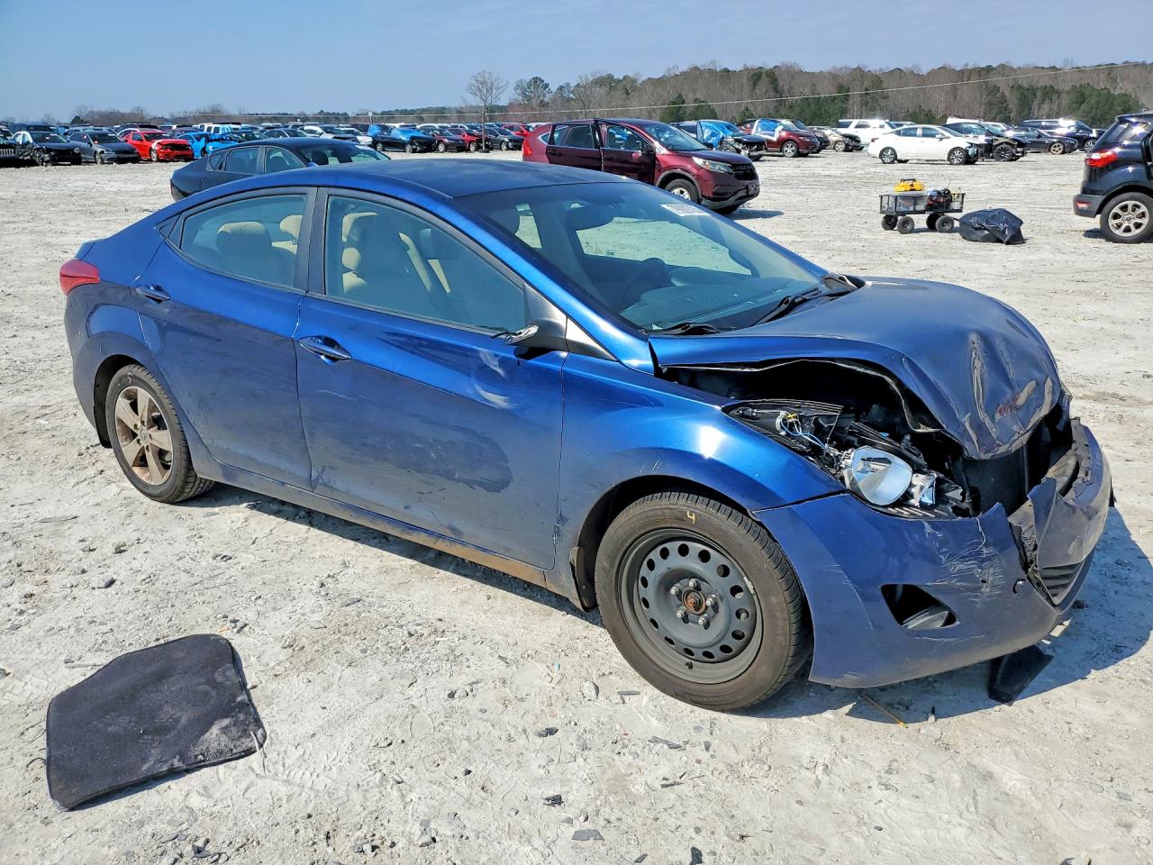 2013 HYUNDAI ELANTRA GLS photo 4