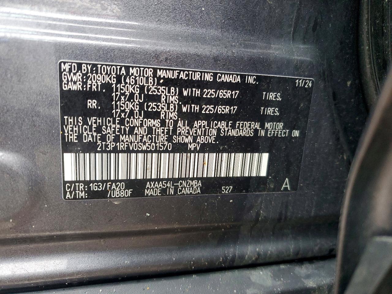 2025 TOYOTA RAV4 XLE photo 14