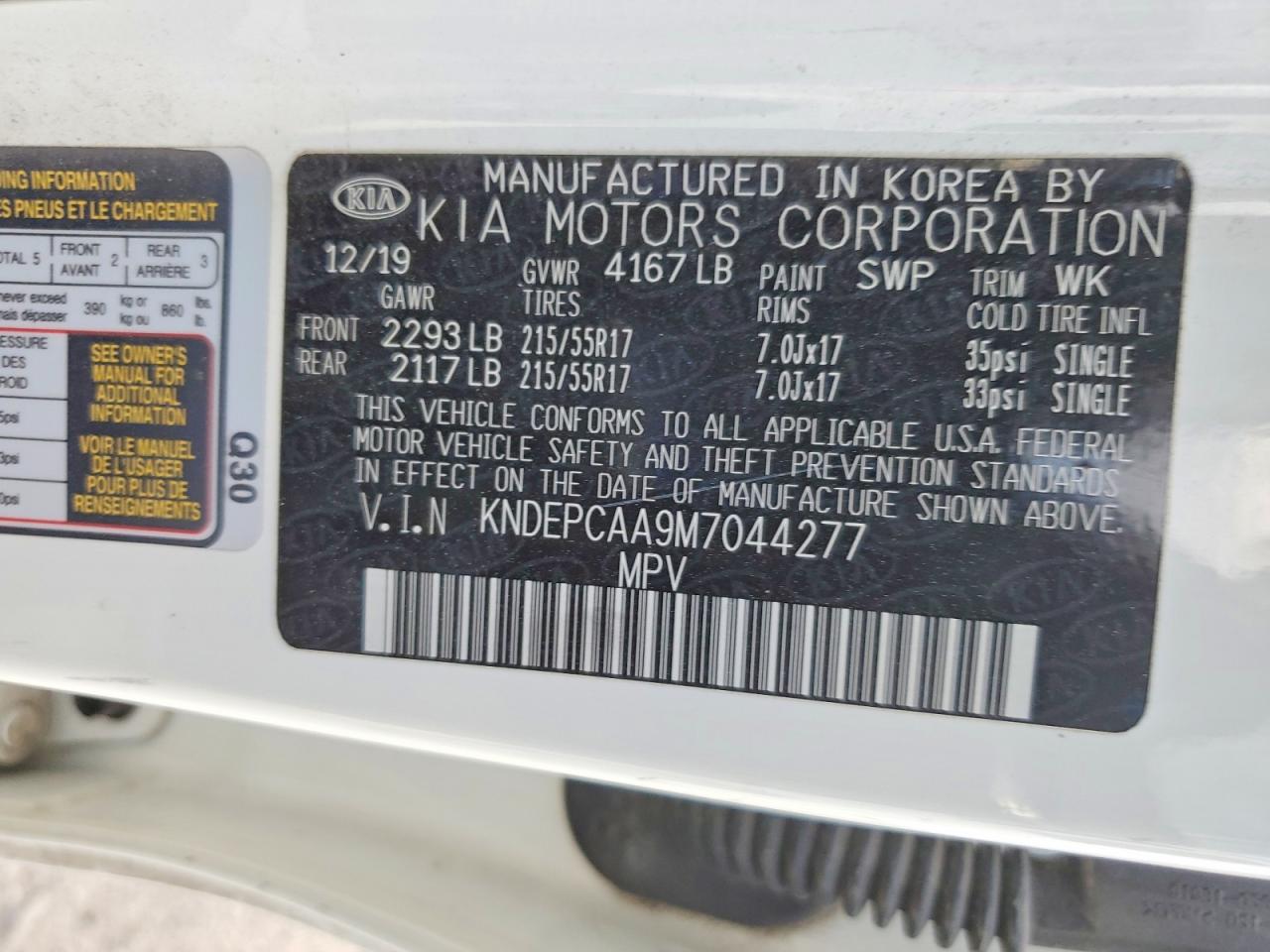 2021 KIA SELTOS LX photo 27