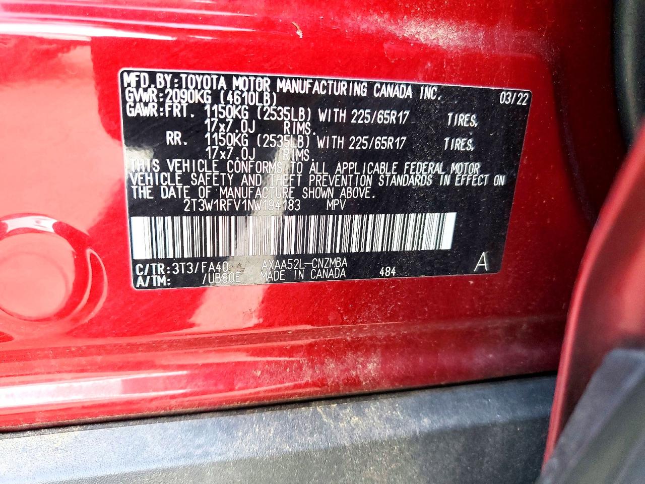 2022 TOYOTA RAV4 XLE photo 13