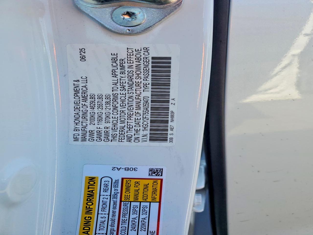 2025 HONDA ACCORD HYBRID SPORT-L photo 23