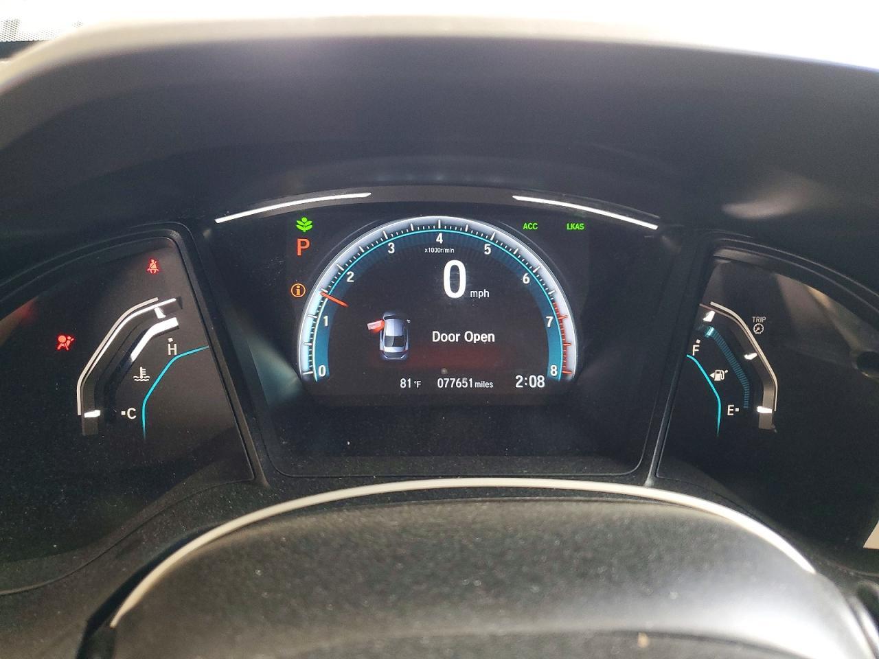 2020 HONDA CIVIC LX photo 9
