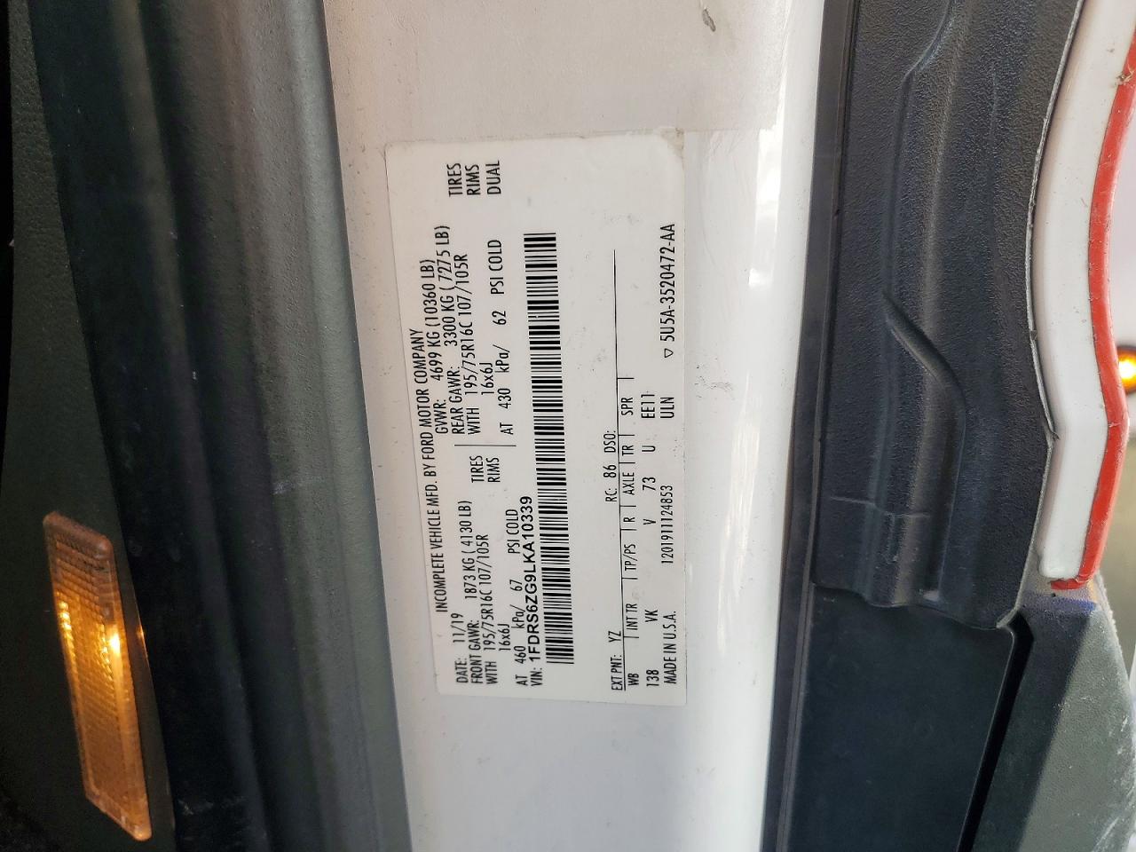2020 FORD TRANSIT UTILITY / SERVICE TRUCK photo 37