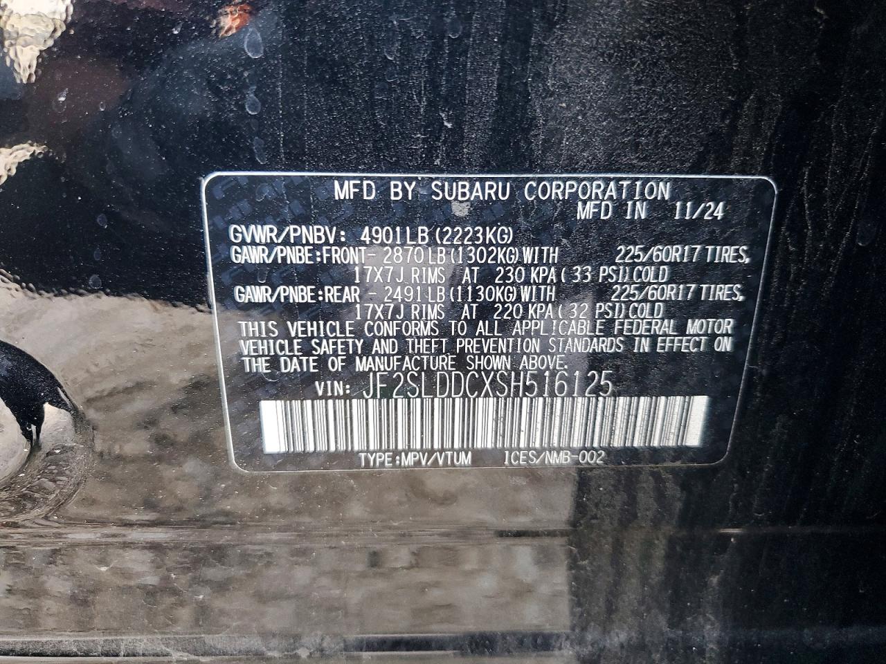 2025 SUBARU FORESTER PREMIUM photo 27