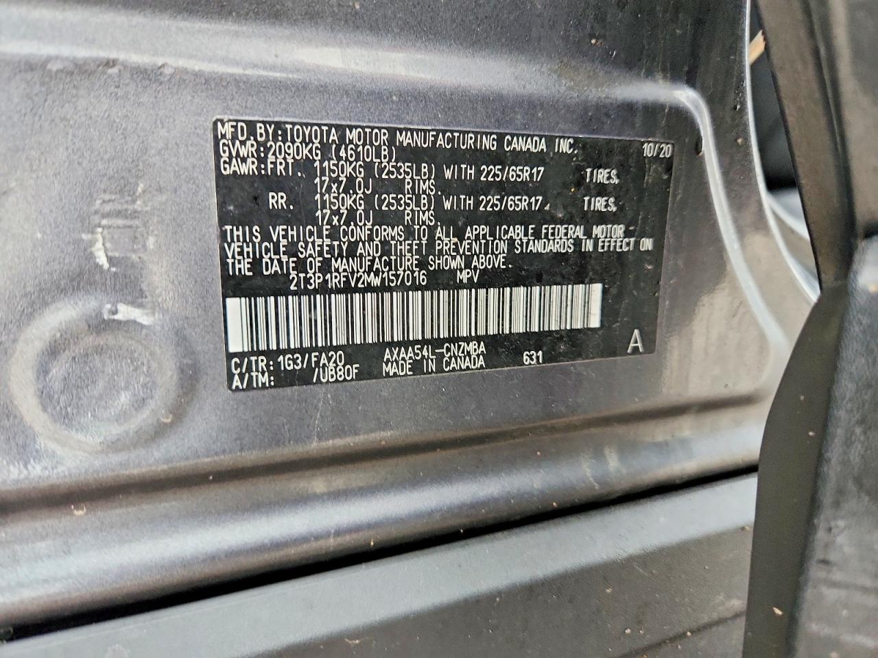 2021 TOYOTA RAV4 XLE photo 25